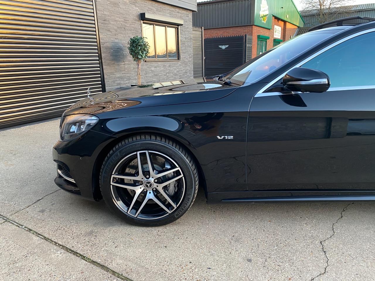 Mercedes-Benz S Class S600L 6.0 V12 AMG Line 4dr Auto LWB Saloon Petrol Obsidian Black Metallic