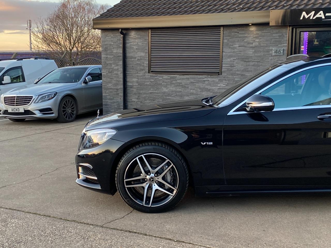 Mercedes-Benz S Class S600L 6.0 V12 AMG Line 4dr Auto LWB Saloon Petrol Obsidian Black Metallic