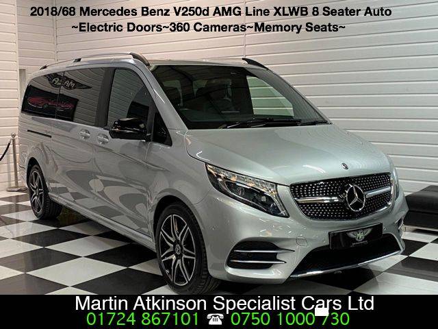 2018 Mercedes-Benz V Class 2.1 V250d AMG Line XLWB 8 Seater Auto