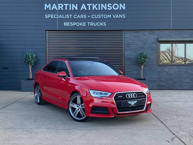 2017 Audi A3 2.0 TFSi Quattro S Line 4dr S Tronic