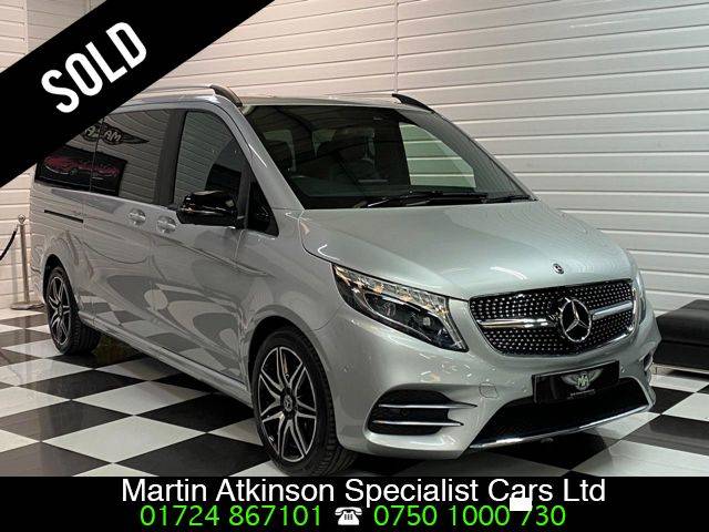 Mercedes-Benz V Class 2.1 V250d AMG Line XLWB 8 Seater Auto MPV Diesel Iridium Silver