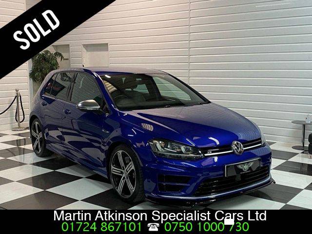 Volkswagen Golf 2.0 TSi R 5dr DSG 4Motion Hatchback Petrol Lapiz Blue Signature Metallic Paint