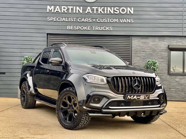 Mercedes-Benz X Class 3.0 MA-SV WIDEBODY-X 350d V6 4Matic Power D/Cab Pickup 7G-Tronic plus Pick Up Diesel Kabara Black