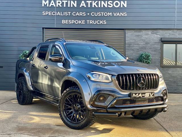 Mercedes-Benz X Class 2.3 MA-SV WIDEBODY0X 250d 4Matic Power Double Cab Pickup Auto Pick Up Diesel Rock Grey