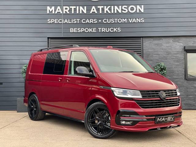 Volkswagen Transporter 2.0 BiTDi 204ps DSG SWB Highline Kombi Combi Van Diesel Fortana Red