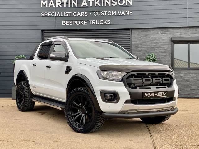 Ford Ranger Pick Up Double Cab Wildtrak 3.2 EcoBlue 200 Auto Pick Up Diesel Frozen White