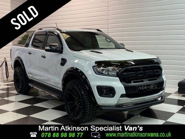 Ford Ranger Pick Up Double Cab Wildtrak 3.2 EcoBlue 200 Auto Pick Up Diesel Frozen White