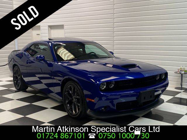 Dodge Challenger 5.7 V8 Hemi R/T 375BHP Coupe Coupe Petrol Indigo Blue Metallic