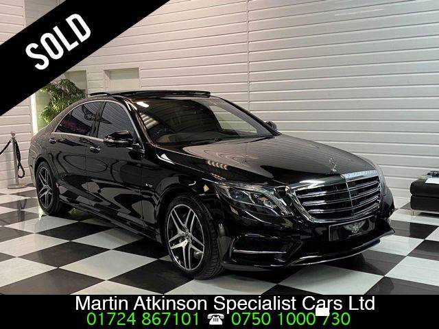 Mercedes-Benz S Class S600L 6.0 V12 AMG Line 4dr Auto LWB Saloon Petrol Obsidian Black Metallic