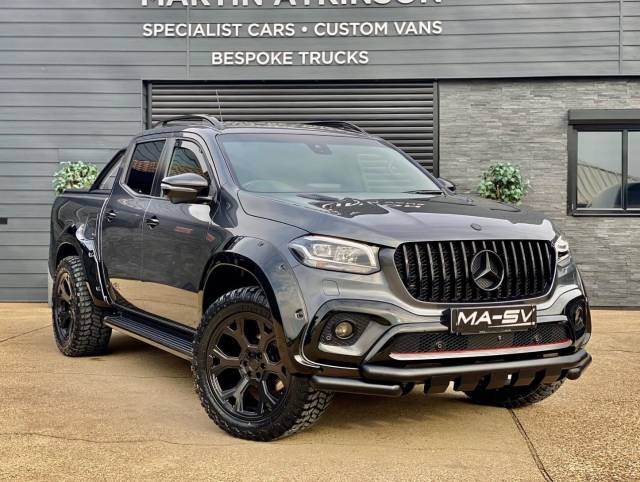 Mercedes-Benz X Class 2.3 MA-SV WIDEBODY-X 250d 4Matic Power Double Cab Pickup Auto Pick Up Diesel Rock Grey