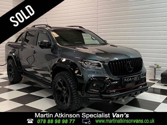 Mercedes-Benz X Class 2.3 250d 4Matic Power Double Cab Pickup Auto Pick Up Diesel Rock Grey