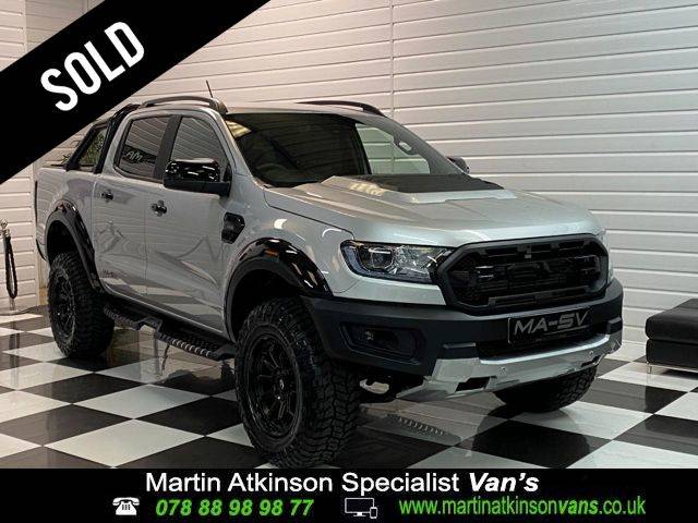 Ford Ranger MA-SV Edition Pick Up Double Cab Wildtrak 2.0 EcoBlue 213 Auto Pick Up Diesel Moondust Silver