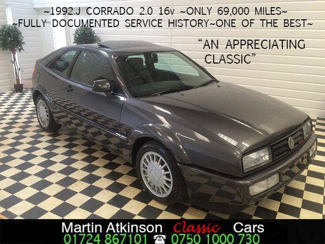 1992 Volkswagen Corrado 16v 2.0 3dr