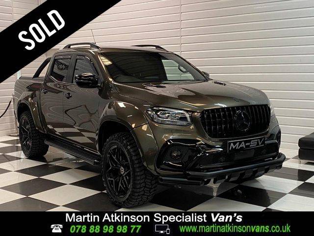 Mercedes-Benz X Class 2.3 MA-SV WIDEBODY-X 250d 4Matic Double Cab Pickup Auto Pick Up Diesel Axiite Bronze