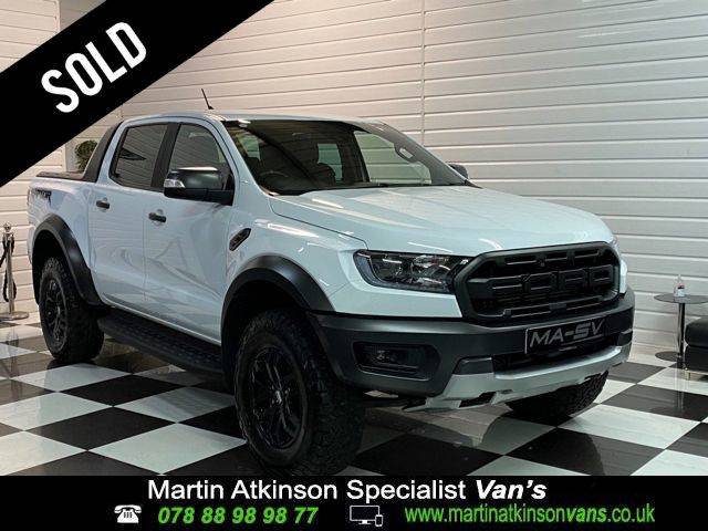 Ford Ranger Raptor Pick Up Double Cab 2.0 EcoBlue 213 Auto Pick Up Diesel White