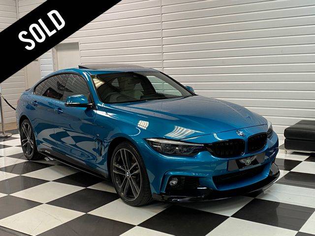 BMW 4 Series 3.0 435d Gran Coupe xDrive M Sport 5dr Auto Coupe Diesel Snapper Rocks Blue