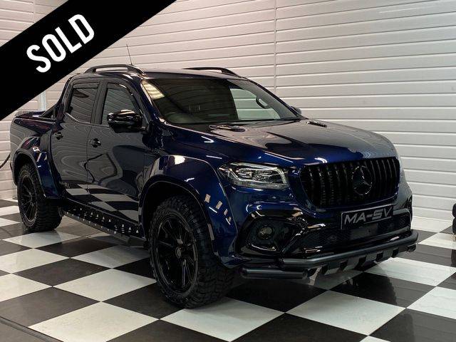 Mercedes-Benz X Class 3.0 MA-SV WIDEBODY X 350d V6 4Matic Power D/Cab Pickup 7G-Tronic plus Pick Up Diesel Cavansite Blue