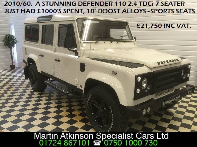 2010 Land Rover Defender DEFENDER 110 2.4  TDCI STATIONWAGON