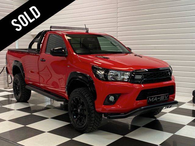Toyota Hilux Active Pick Up 2.4 D-4D Single Cab Pick Up Diesel Red