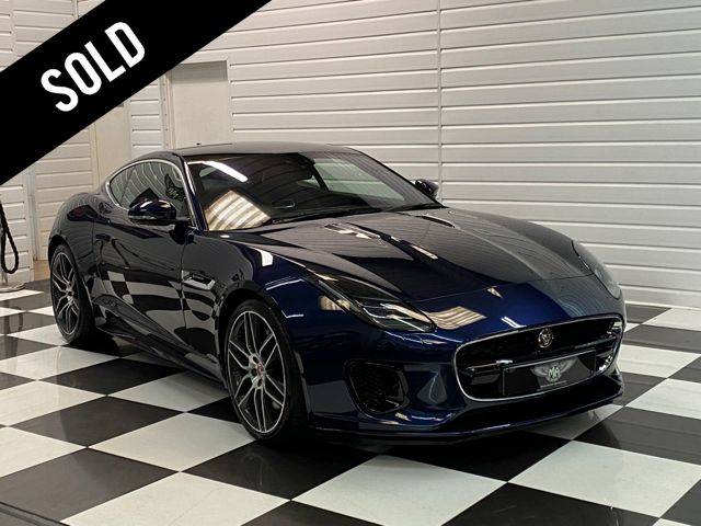 Jaguar F-Type 3.0 V6 Supercharged P380 R-Dynamic 2dr Auto Coupe Petrol Dark Sapphire Blue