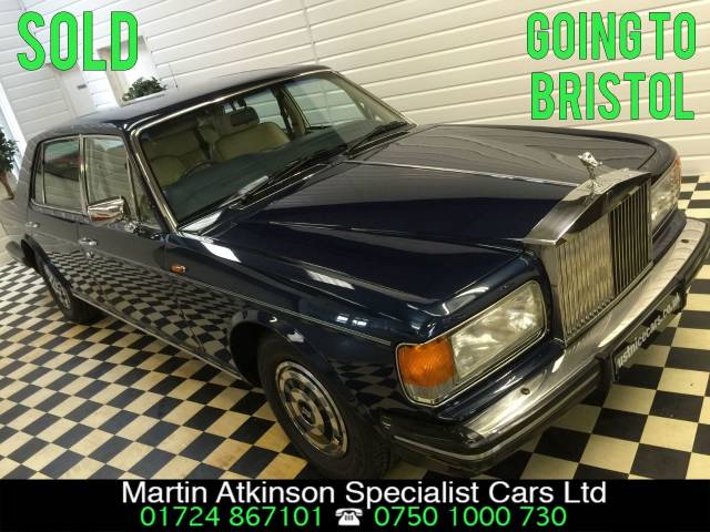 Rolls Royce Silver Spur 6.8 6750 V8 LWB Saloon Petrol Royal Blue