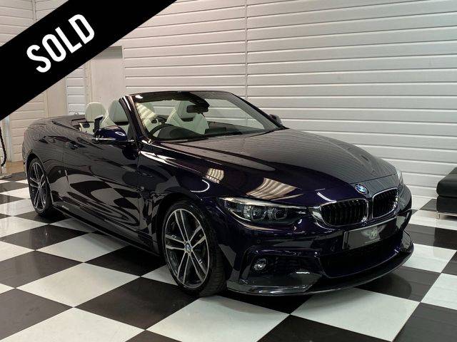 BMW 4 Series 3.0 440i M Sport 2dr Auto Convertible Petrol Bmw Individual Special Paint Venetian Violet