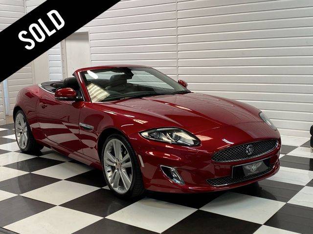 Jaguar XK 5.0 V8 Portfolio 2dr Auto Convertible Petrol Special Racing Inspired Paint Italian Racing Red