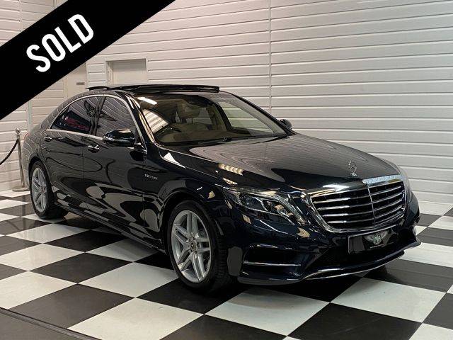 Mercedes-Benz S Class 4.7 S500L AMG Line Executive 4dr Auto Saloon Petrol Anthracite Blue Grey Metallic