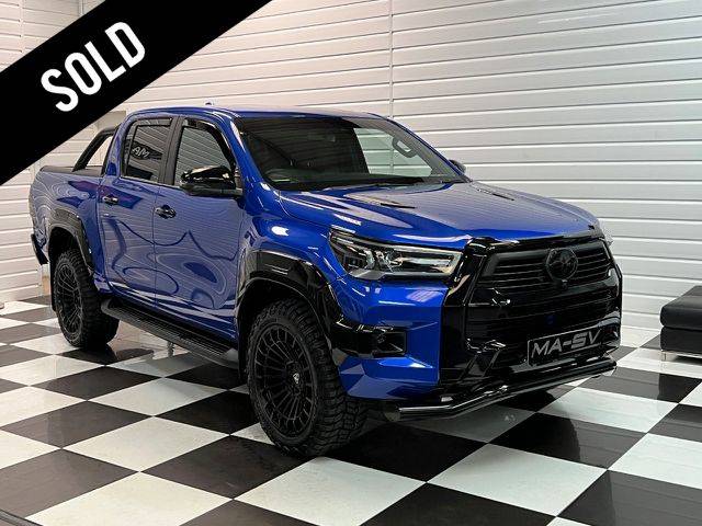 Toyota Hilux MA-SV Styling Pack Invincible X D/Cab Pick Up 2.8 D-4D Auto Pick Up Diesel Nebula Blue