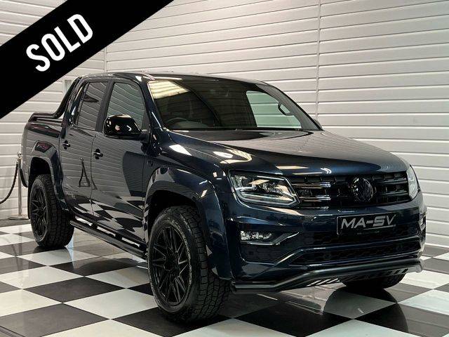 Volkswagen Amarok D/Cab Pick Up Black Ed 3.0 V6 TDI 258 BMT 4M Auto Pick Up Diesel Starlight Blue