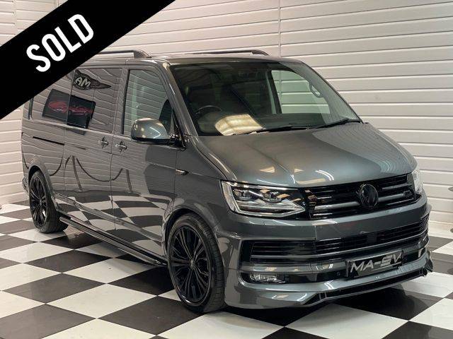 Volkswagen Transporter 2.0 BiTDi 204ps 4Motion DSG LWB Kombi Combi Van Diesel Indium Grey