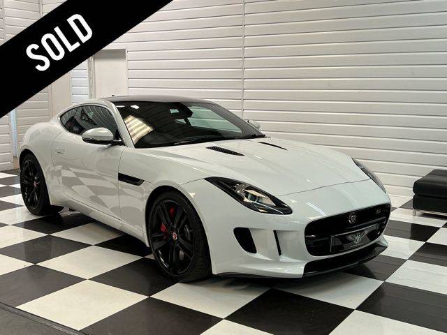 Jaguar F-Type 3.0 V6 Supercharged S 2dr Auto Coupe Petrol Polaris White