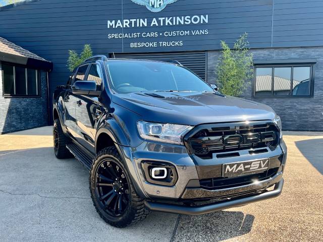 2021 Ford Ranger MA-SV Black Edition Pick Up Double Cab Wildtrak 2.0 EcoBlue 213 Auto