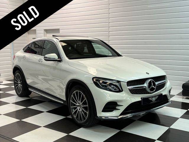 Mercedes-Benz GLC Coupe 2.1 GLC 250d 4Matic AMG Line Premium Plus 5dr 9G-Tronic Coupe Diesel Designo Diamond White Metallic