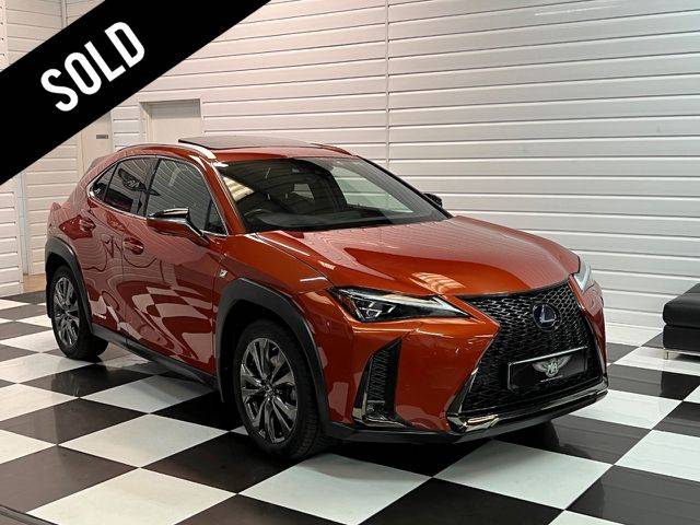 Lexus Ux 250h 2.0 F-Sport Takumi 5dr CVT Estate Petrol / Electric Hybrid Blazing Carnelian Metallic Pearl (£820)