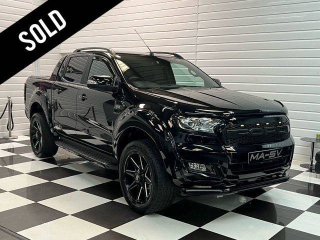 Ford Ranger MA-SV Black Edition Pick Up Double Cab Wildtrak 3.2 TDCi Auto Pick Up Diesel Agate Black