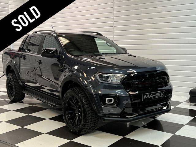 Ford Ranger MA-SV Black Edition Pick Up Double Cab Wildtrak 2.0 EcoBlue 213 Auto Pick Up Diesel Sea Grey