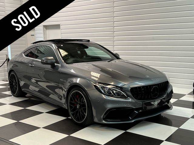 Mercedes-Benz C Class C63 S Premium 4.0 V8 2dr Auto Coupe Petrol Selenite Grey Metallic