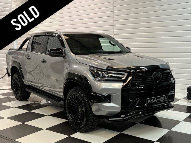 Toyota Hilux MA-SV Black Edition Invincible X D/Cab Pick Up 2.8 D-4D Auto Pick Up Diesel Silver Blade