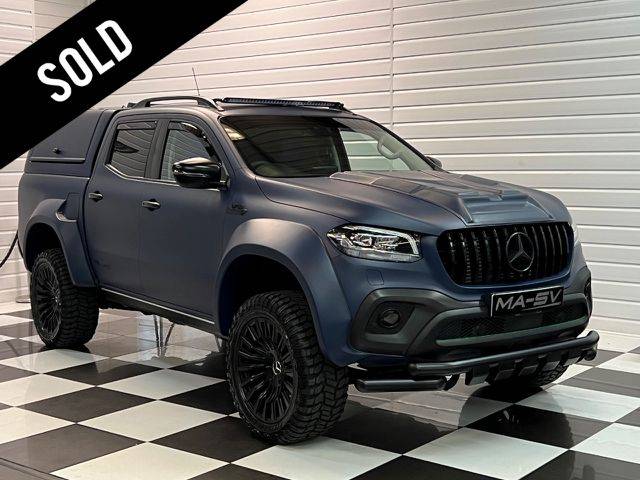 Mercedes-Benz X Class 3.0 350d V6 4Matic Power D/Cab Pickup 7G-Tronic plus Pick Up Diesel Blue