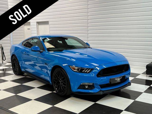 Ford Mustang 5.0 V8 GT 2dr Manual Coupe Petrol Grabber Blue