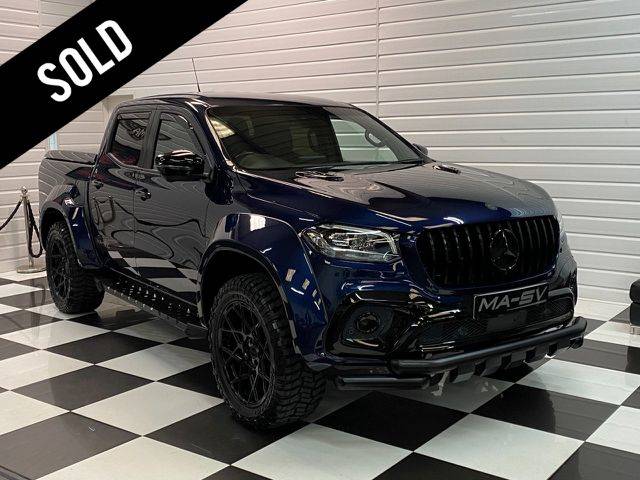 Mercedes-Benz X Class 2.3 MA-SV WIDEBODY-X 250d 4Matic Power Double Cab Pickup Auto Pick Up Diesel Cavansite Blue