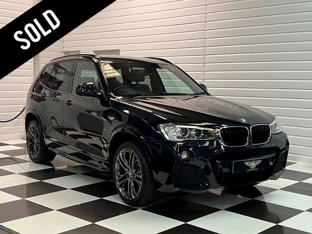BMW X3 2.0 xDrive20d M Sport 5dr Step Auto Estate Diesel Carbon Black Metallic