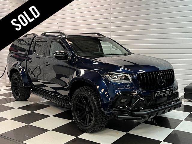 Mercedes-Benz X Class 2.3 WIDEBODY-X X250d 4Matic Power Double Cab Pickup Auto Pick Up Diesel Cavansite Blue