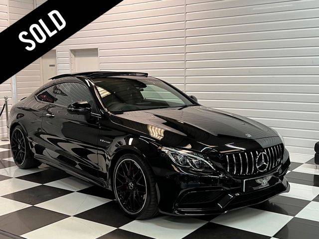 Mercedes-Benz C Class 4.0 C63 Premium V8 2dr Auto Coupe Petrol Obsidian Black Metallic