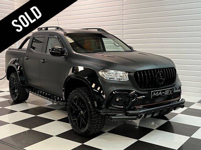 Mercedes-Benz X Class 2.3 WIDEBODY-X 250d 4Matic Double Cab Pickup Auto Pick Up Diesel Matte Black