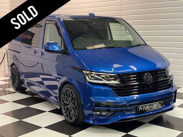 Volkswagen Transporter 2.0 BiTDI 199ps Highline Kombi Van 4MOTION DSG Combi Van Diesel Ravenna Blue