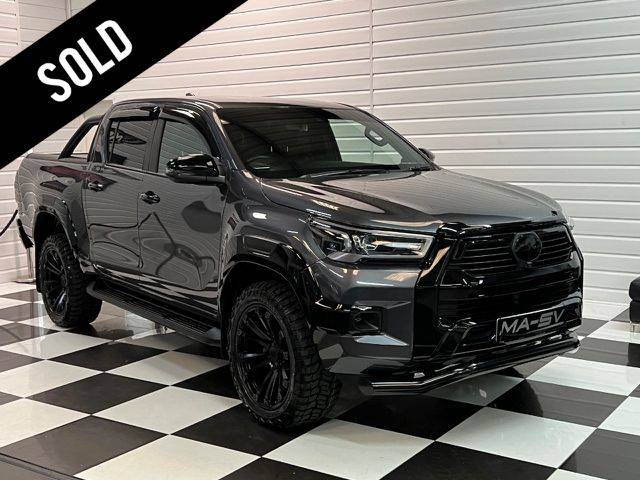 Toyota Hilux MA-SV Black Edition Invincible X D/Cab Pick Up 2.8 D-4D Auto Pick Up Diesel Grey