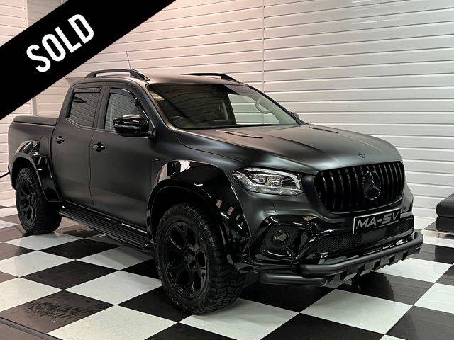 Mercedes-Benz X Class 2.3 WIDEBODY-X 250d 4Matic Power Double Cab Pickup Auto Pick Up Diesel Matte Black