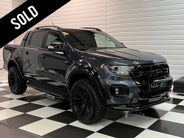 Ford Ranger MA-SV Black Edition Ranger Wildtrak 2.0 EcoBlue 213 Auto Pick Up Diesel Sea Grey